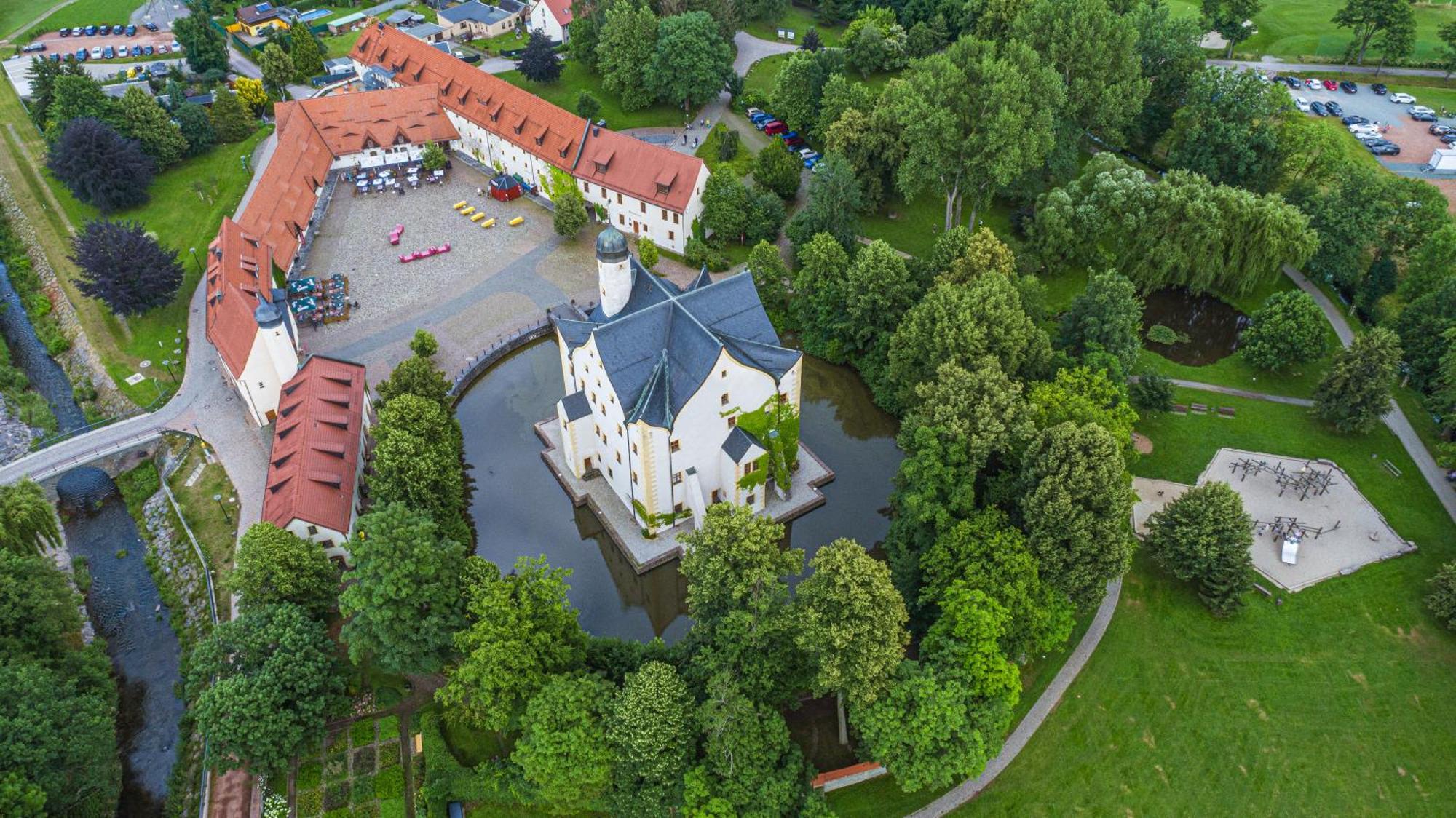 Schlosshotel Klaffenbach Chemnitz Exterior photo